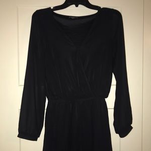 Black dressy romper